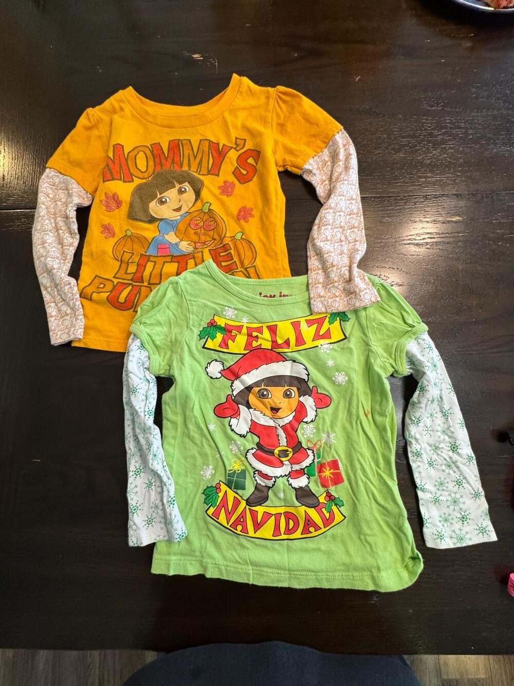 Nick Jr Dora The Explorer Lot Of 2 Shirts Size 4T